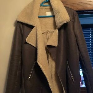 Shearling Coat by Oak and Fort